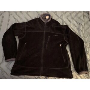 Patagonia Retro-X Fleece Sherpa Jacket Men's Size XL Black Full Zip Deep Pile
